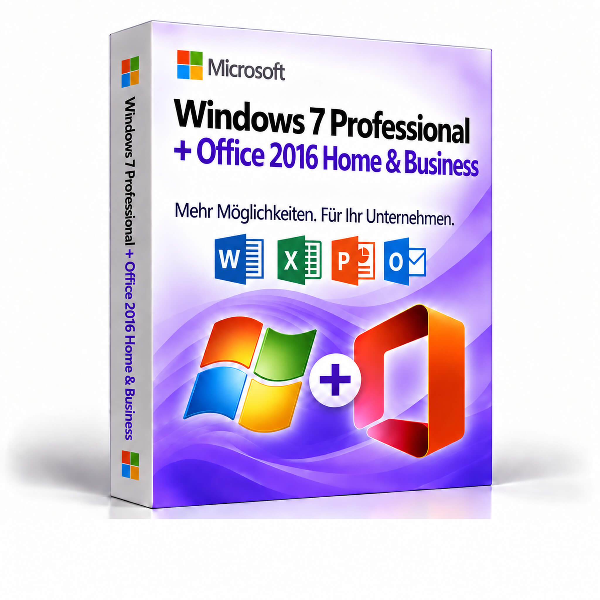 Windows 7 Professional + Office 2016 Home & Business