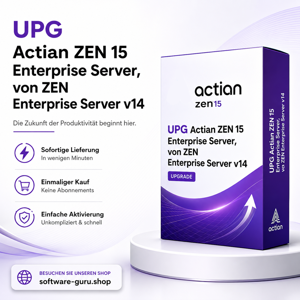 UPG Actian ZEN 15 Enterprise Server, von ZEN Enterprise Server v14