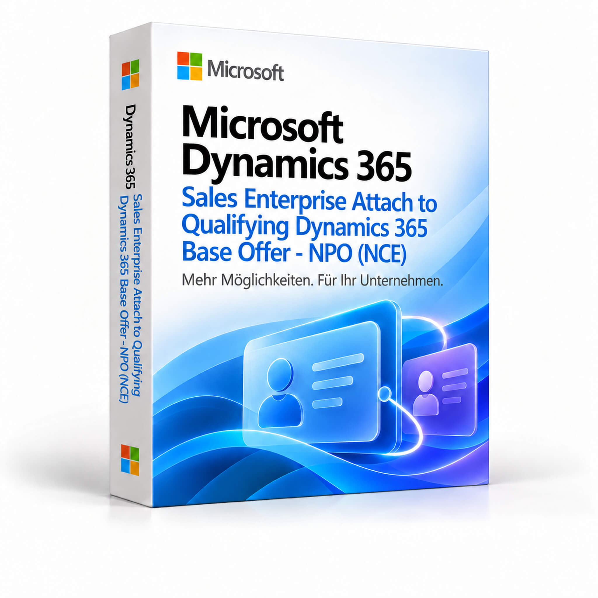 Microsoft Dynamics 365 Sales Enterprise Attach to Qualifying Dynamics 365 Base Offer - NPO (NCE)