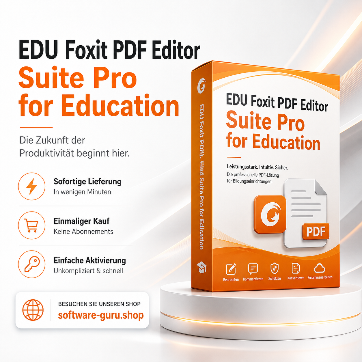 EDU Foxit PDF Editor Suite Pro for Education