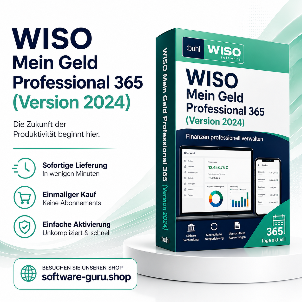 WISO Mein Geld Professional 365 (Version 2024)