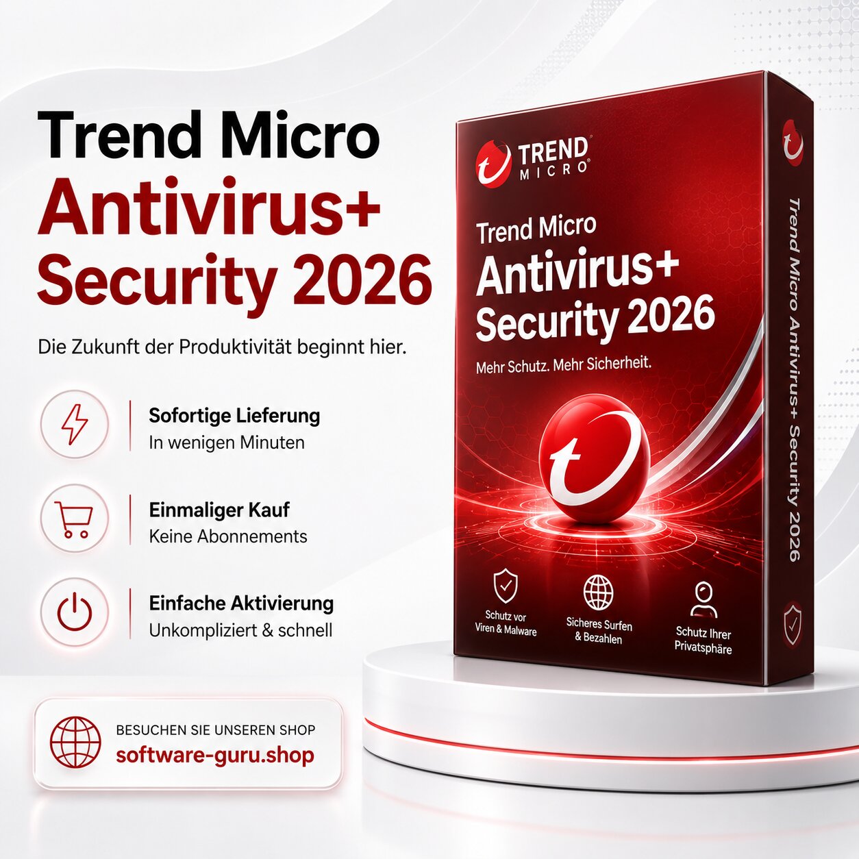 Trend Micro Antivirus+ Security 2026