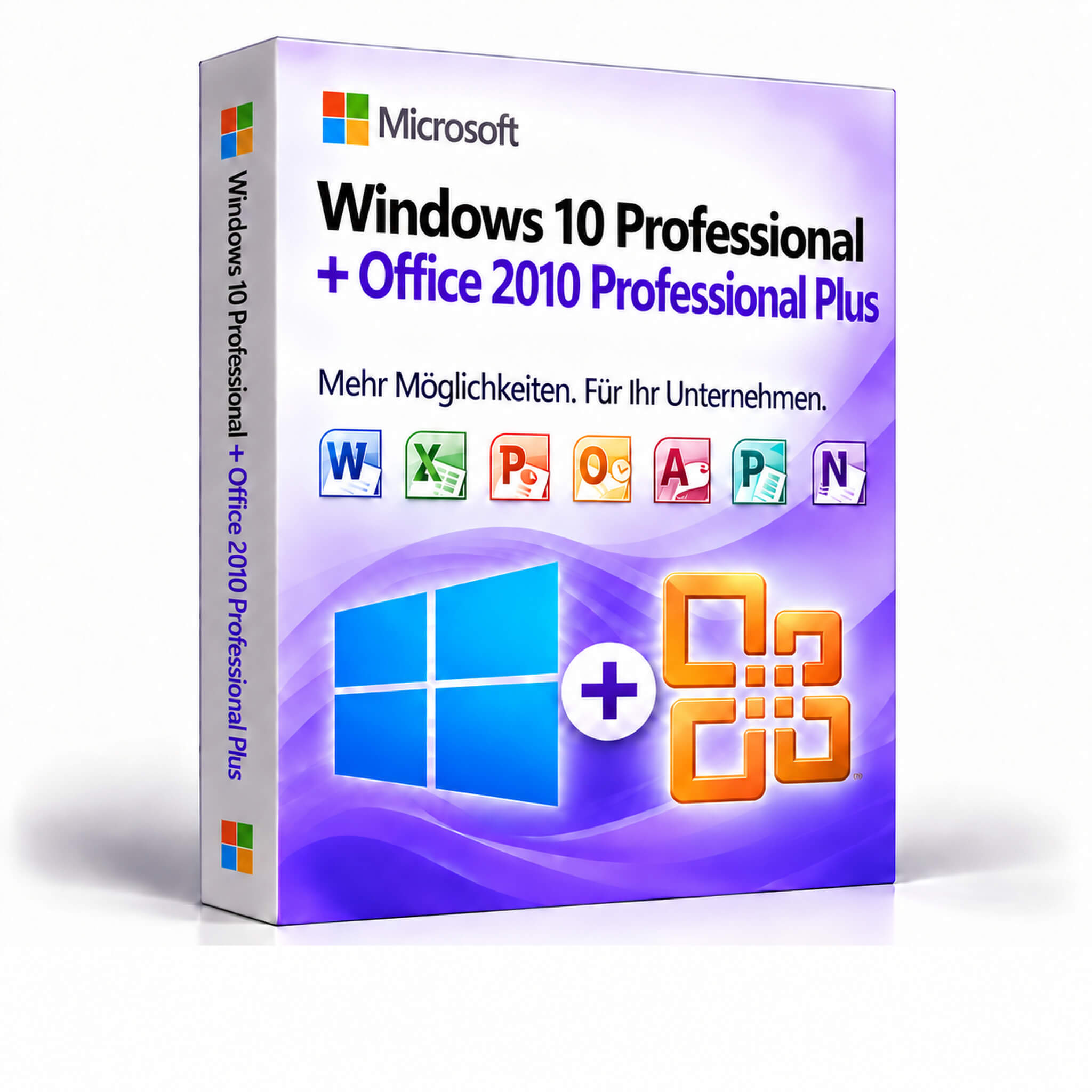 Windows 10 Professional + Office 2010 Professional Plus