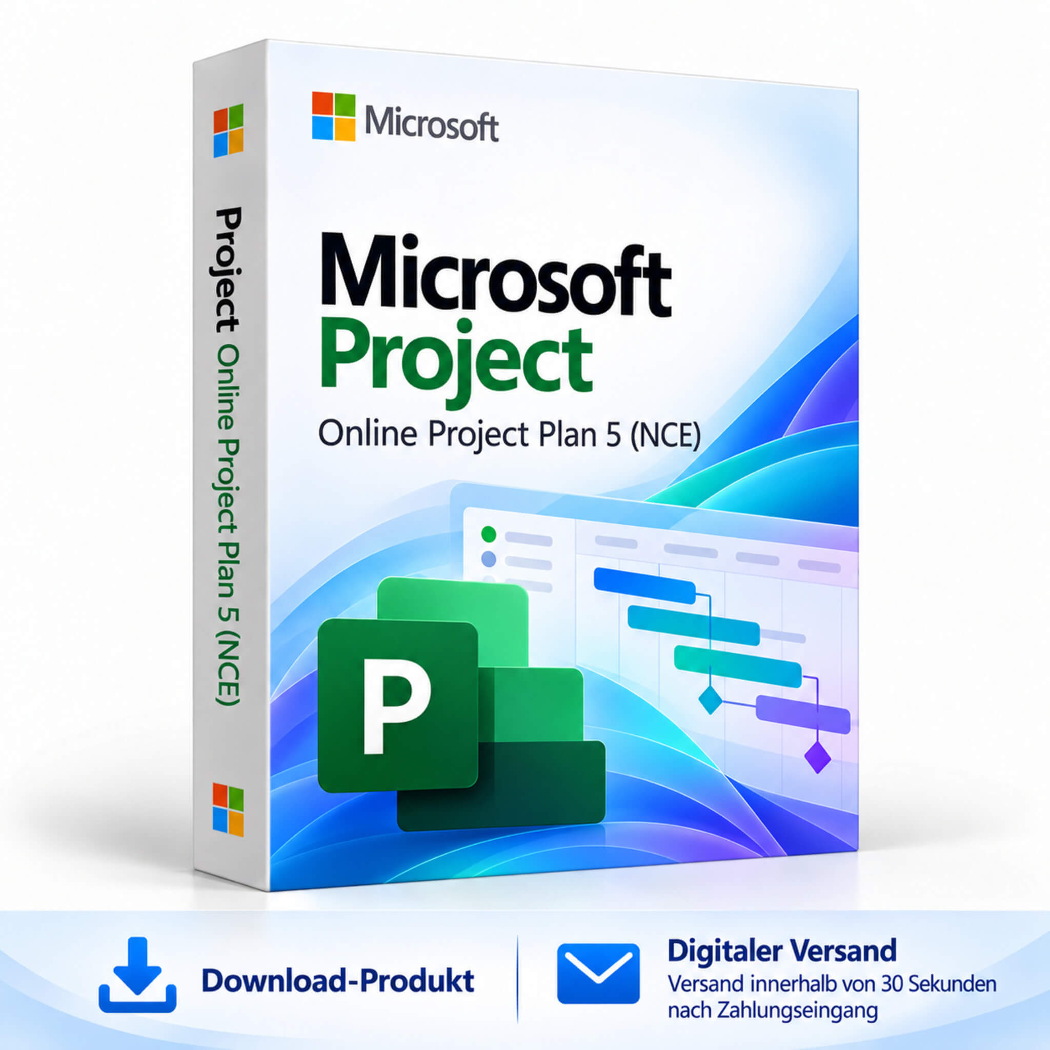 Microsoft Project Online Project Plan 5 (NCE)