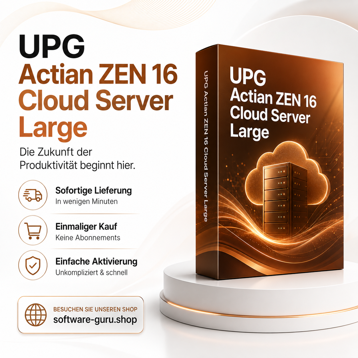 UPG Actian ZEN 16 Cloud Server Large