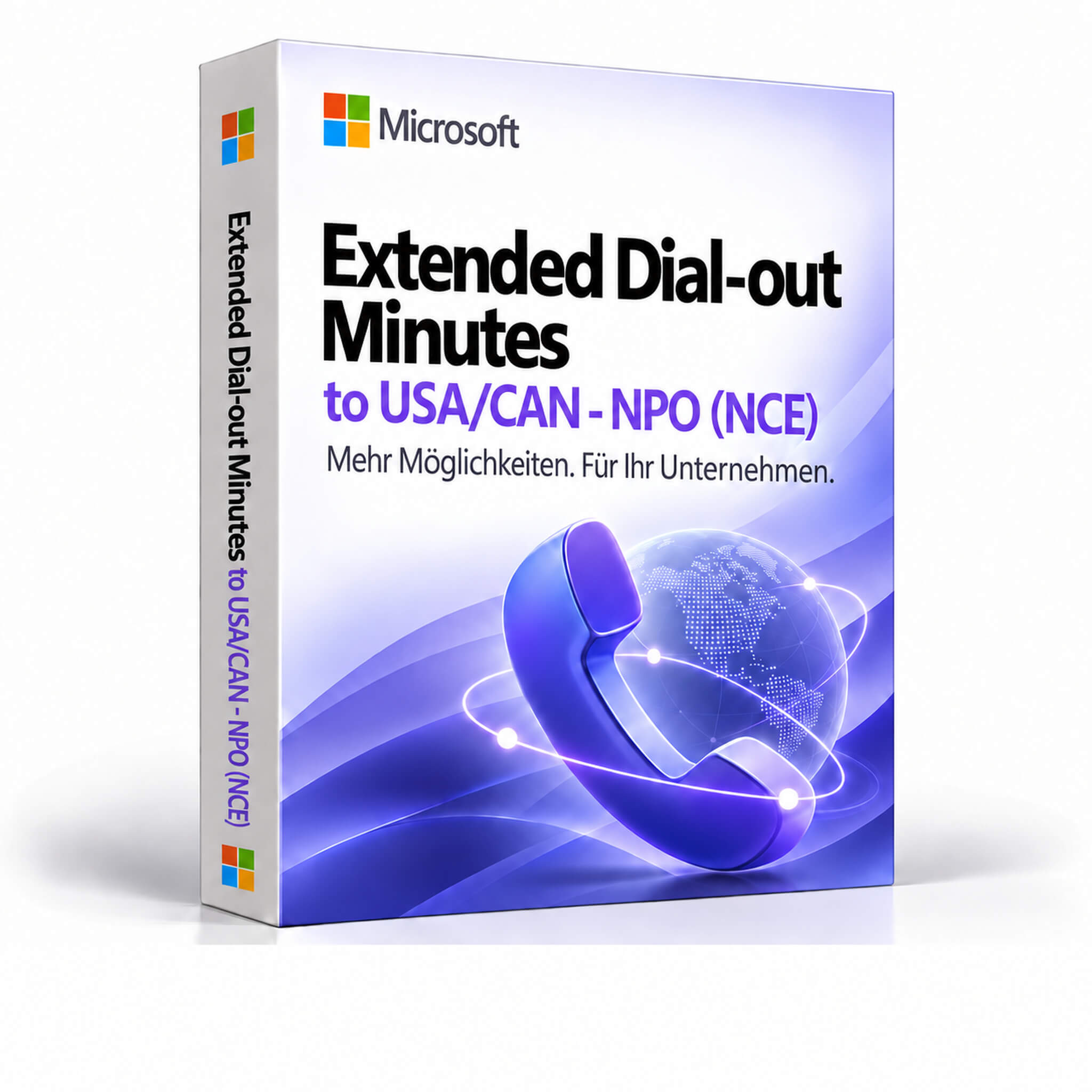 Microsoft Extended Dial-out Minutes to USA/CAN - NPO (NCE)