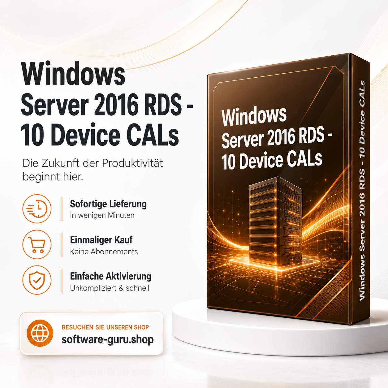 Windows Server 2016 RDS - 10 Device CALs