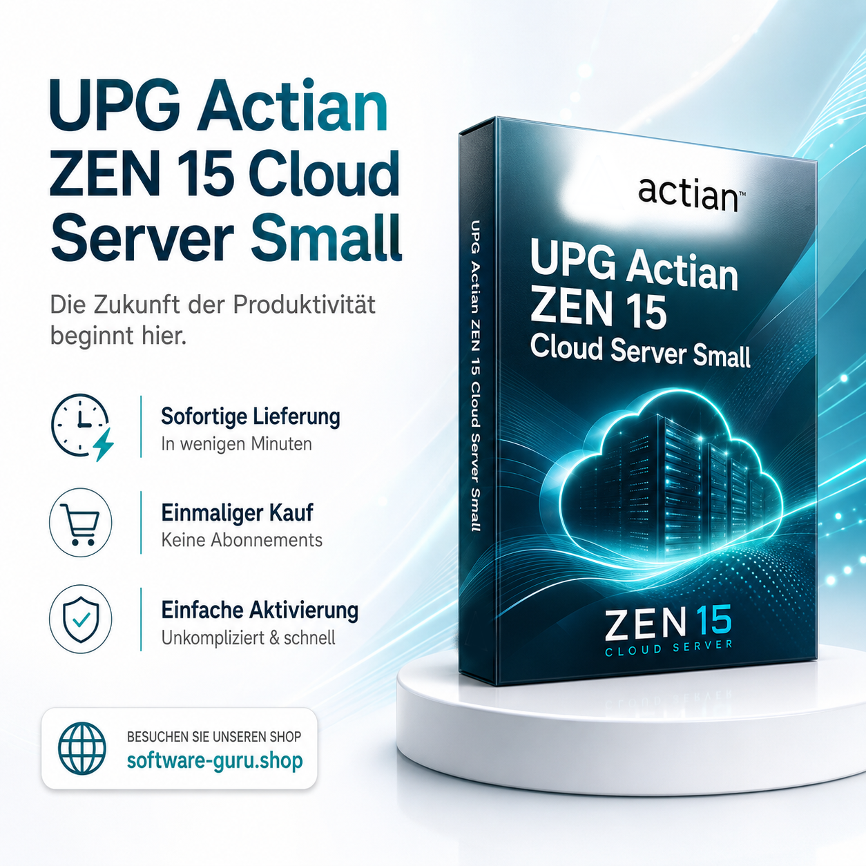 UPG Actian ZEN 15 Cloud Server Small