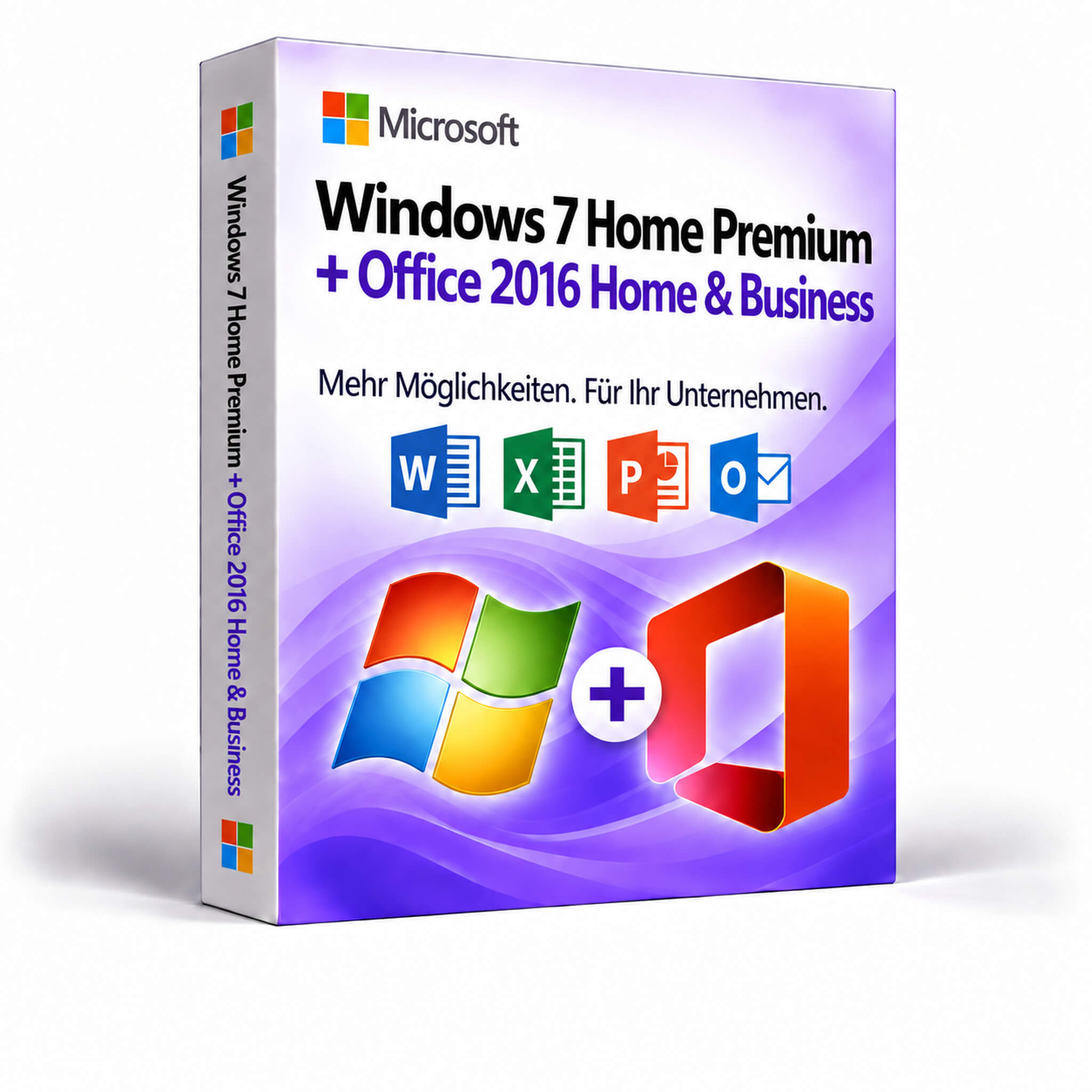 Windows 7 Home Premium + Office 2016 Home & Business