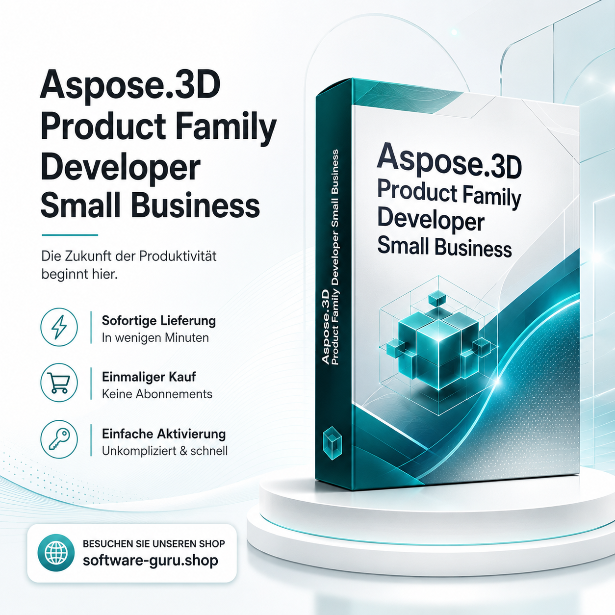 Aspose.3D Product Family Developer Small Business