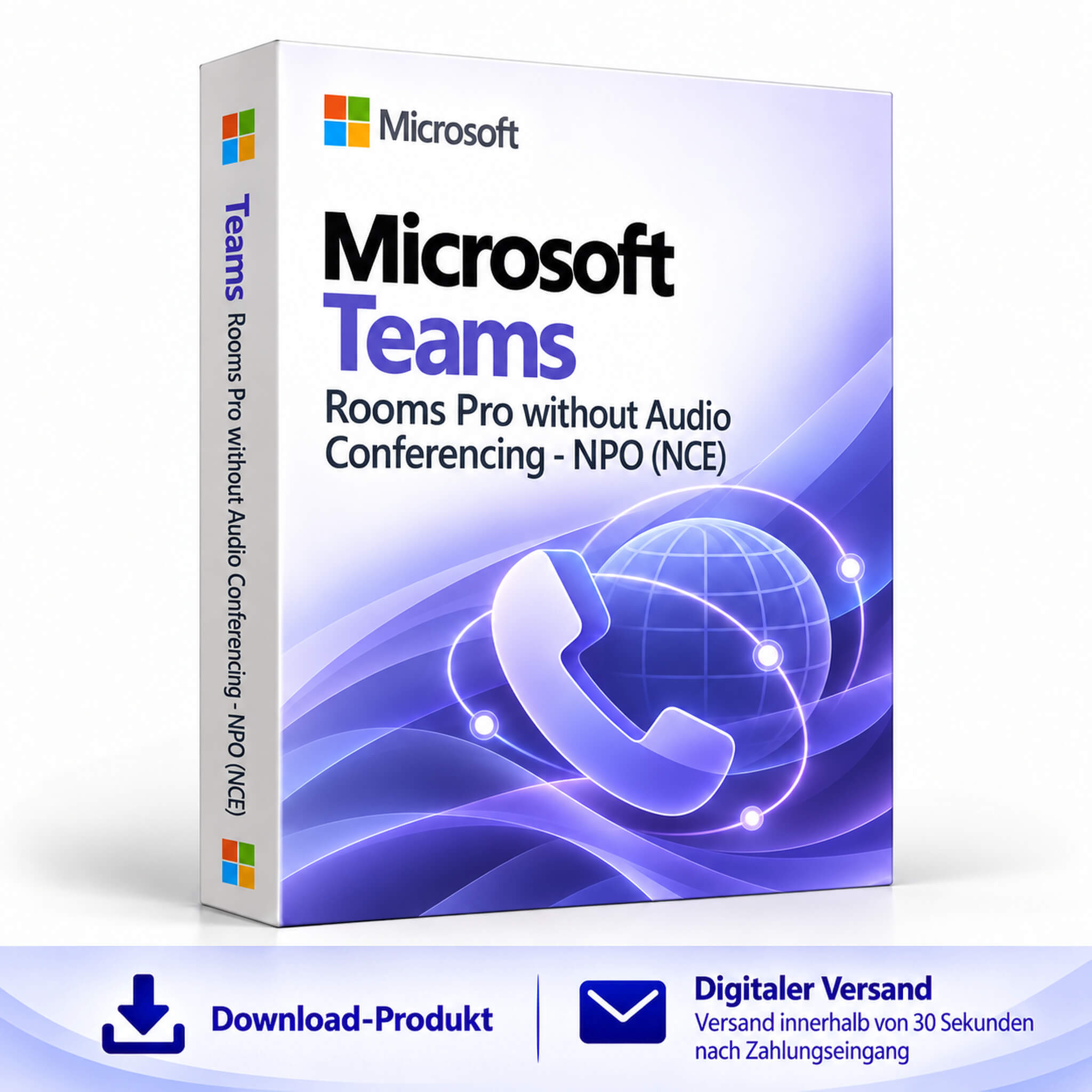 Microsoft Teams Rooms Pro without Audio Conferencing - NPO (NCE)