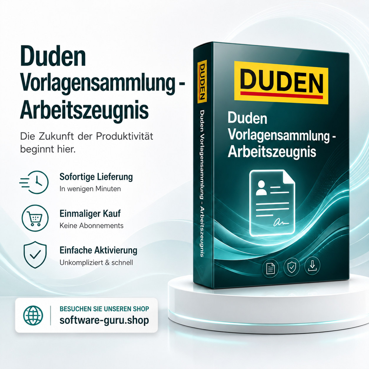 Duden Vorlagensammlung - Arbeitszeugnis