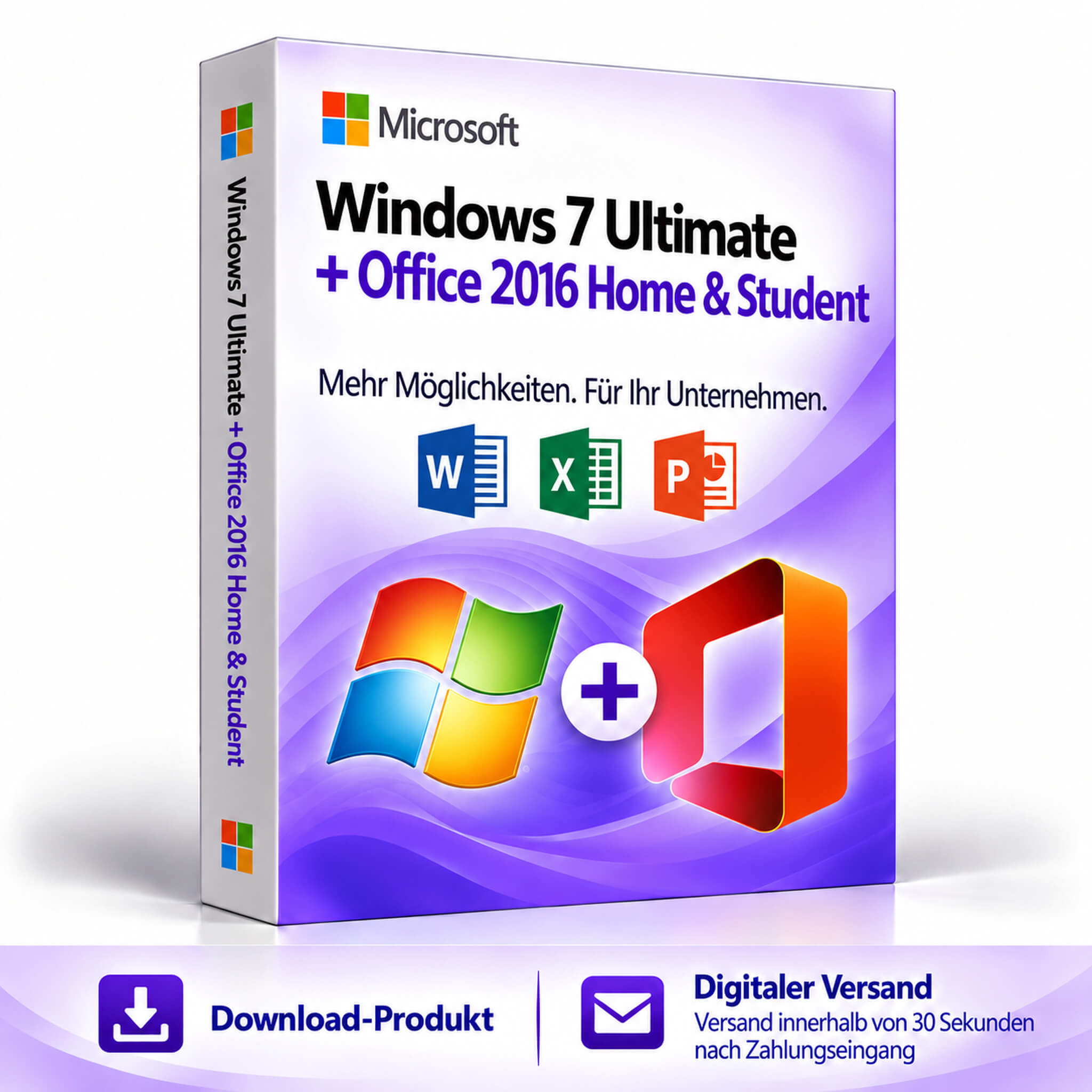 Windows 7 Ultimate + Office 2016 Home & Student