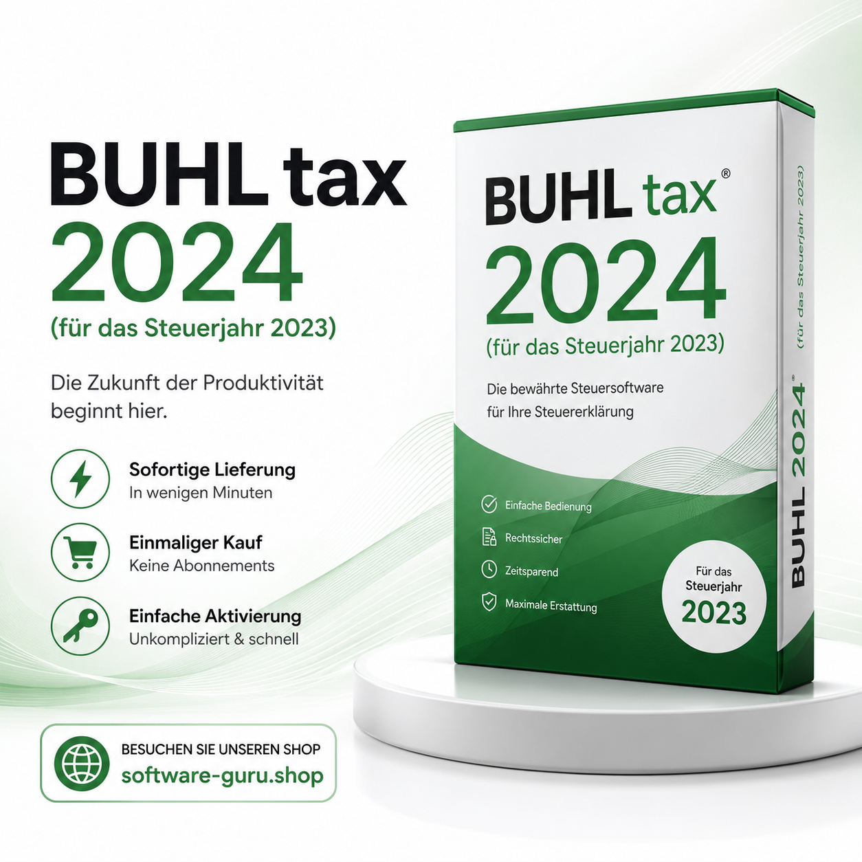 BUHL tax 2024 (für das Steuerjahr 2023)