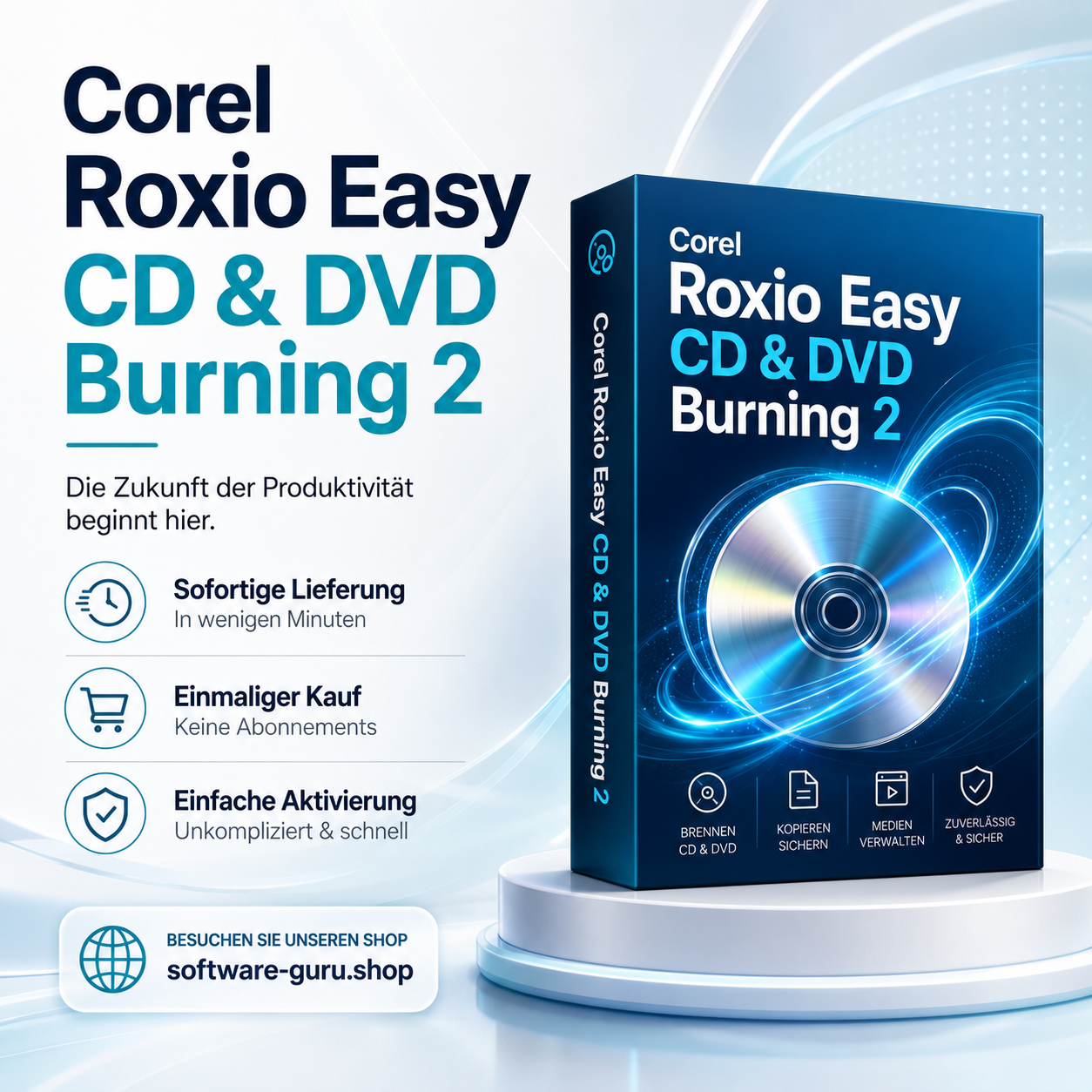 Corel Roxio Easy CD & DVD Burning 2
