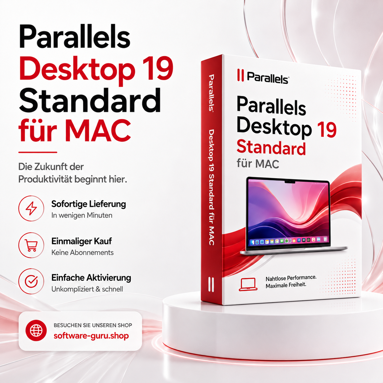 Parallels Desktop 19 Standard für MAC