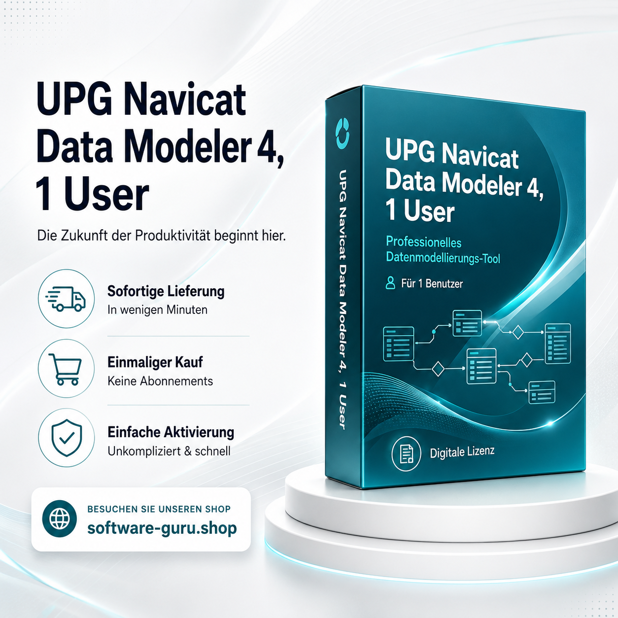 UPG Navicat Data Modeler 4, 1 User