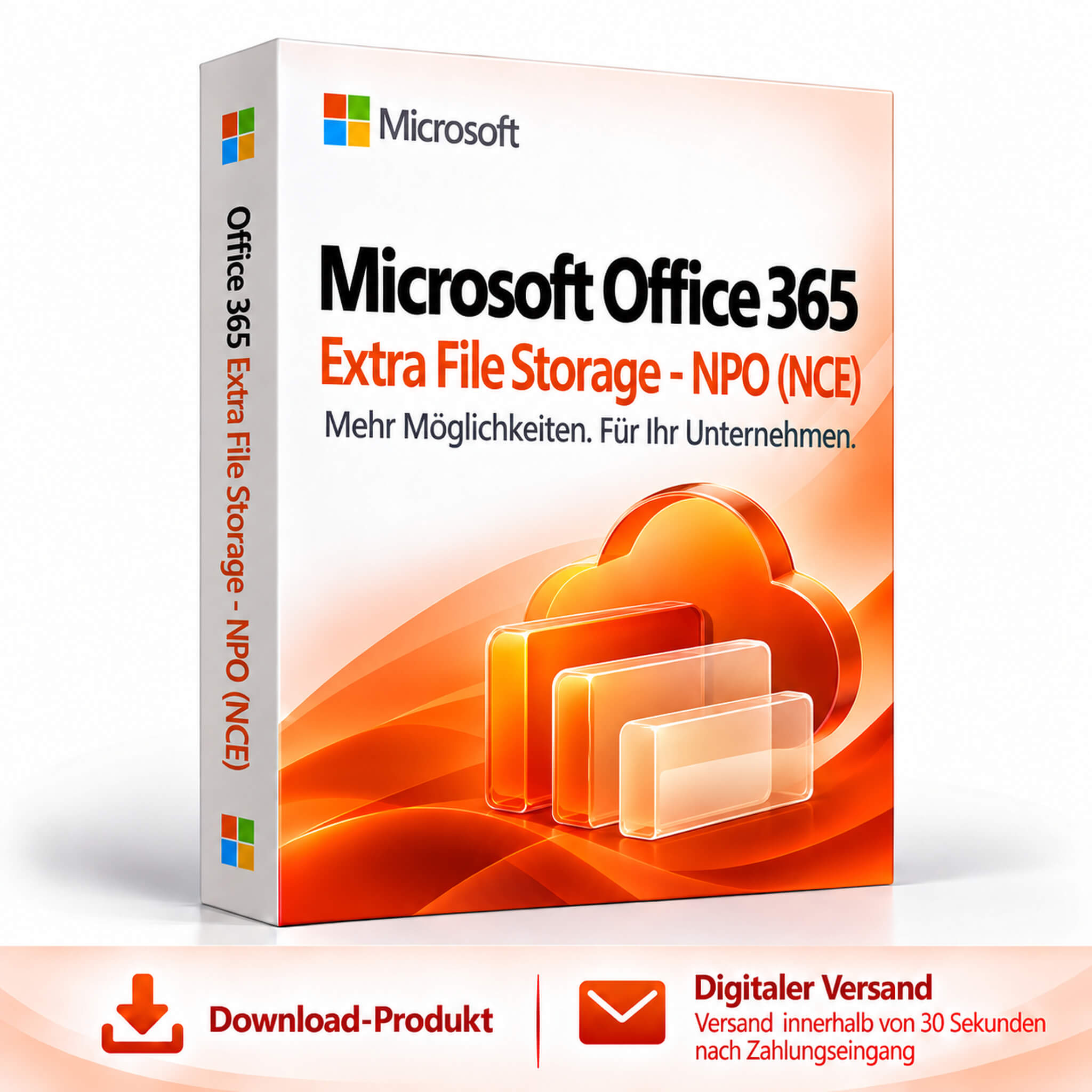 Microsoft Office 365 Extra File Storage - NPO (NCE)