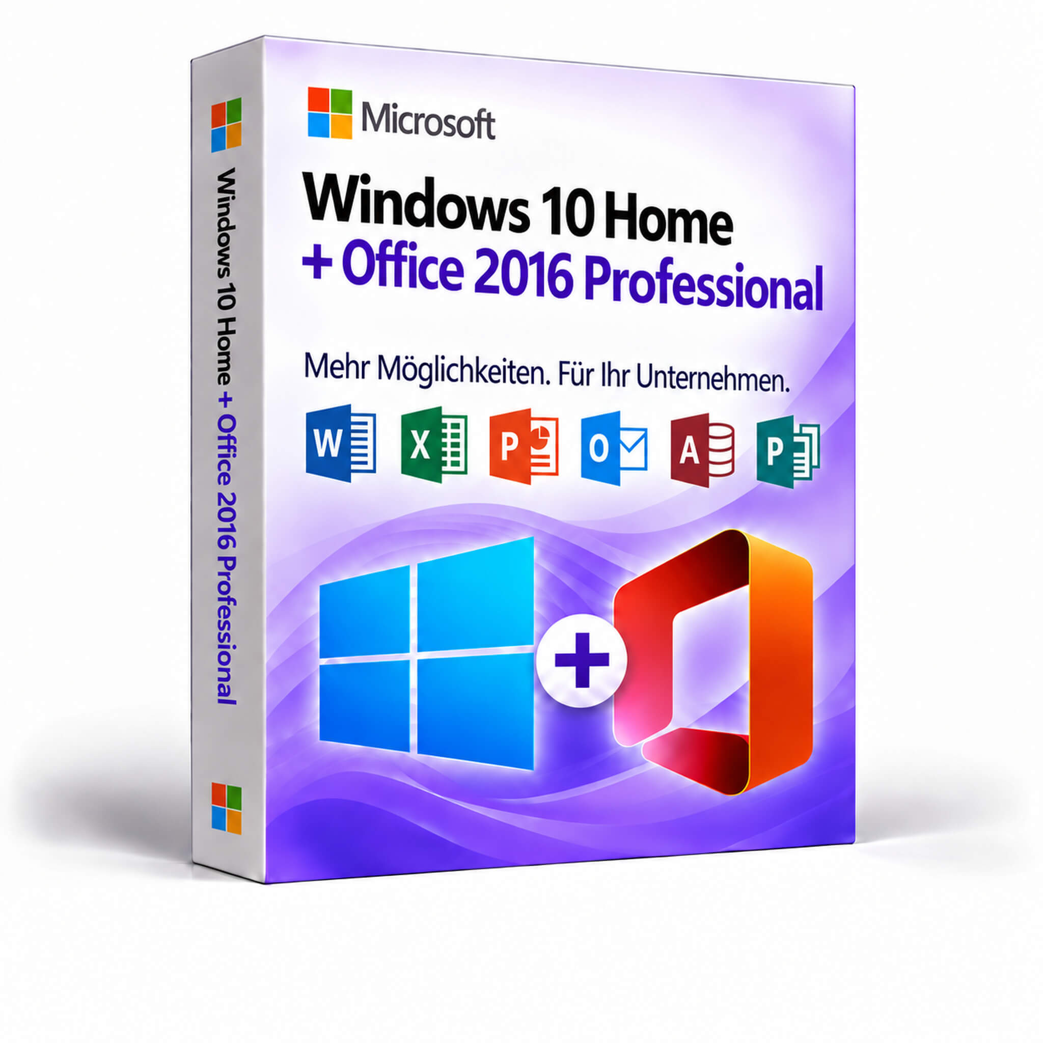 Windows 10 home + Office 2016 Professional