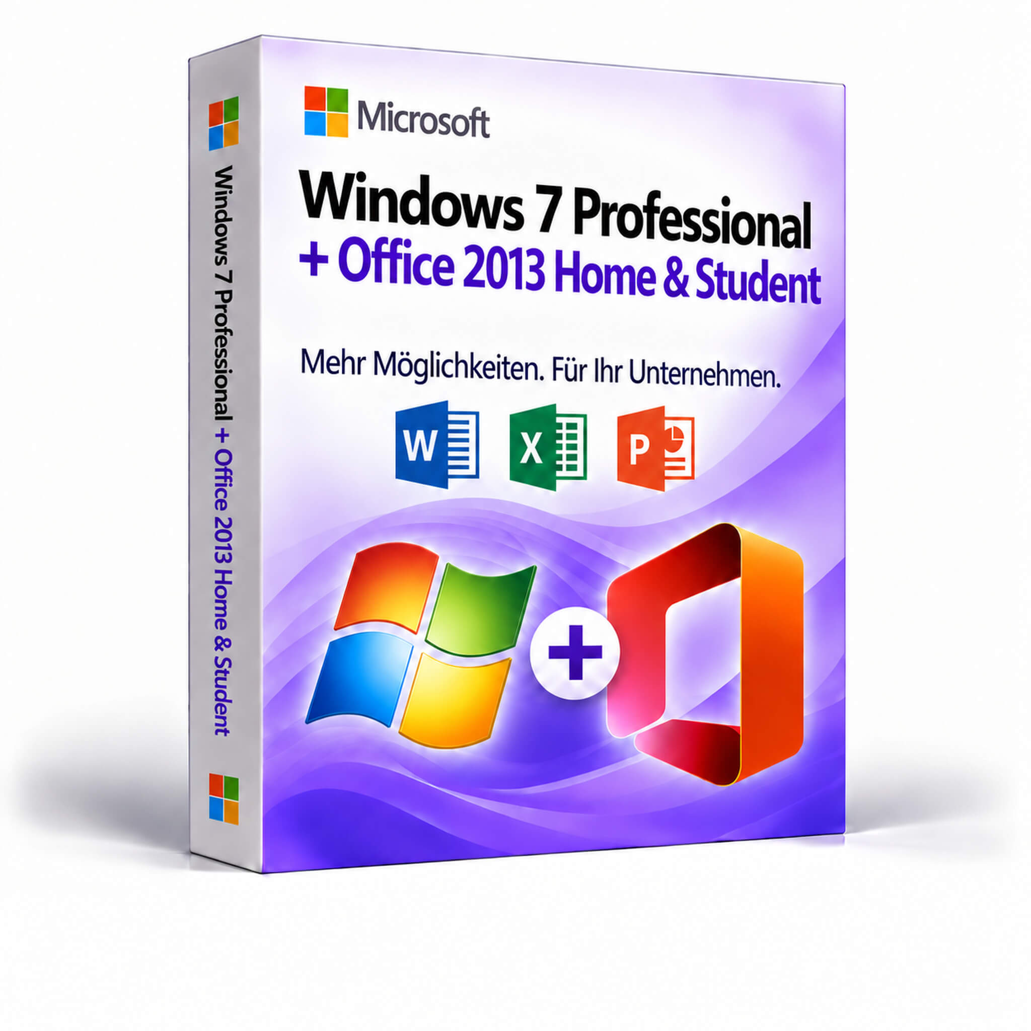 Windows 7 Professional + Office 2013 Home & Student