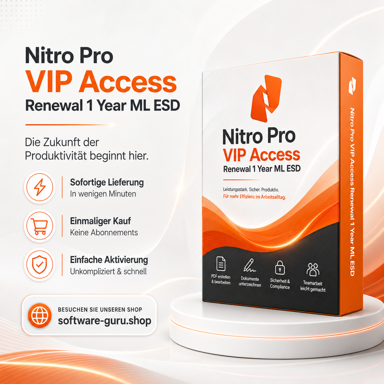 Nitro Pro VIP Access Renewal 1 Year ML ESD