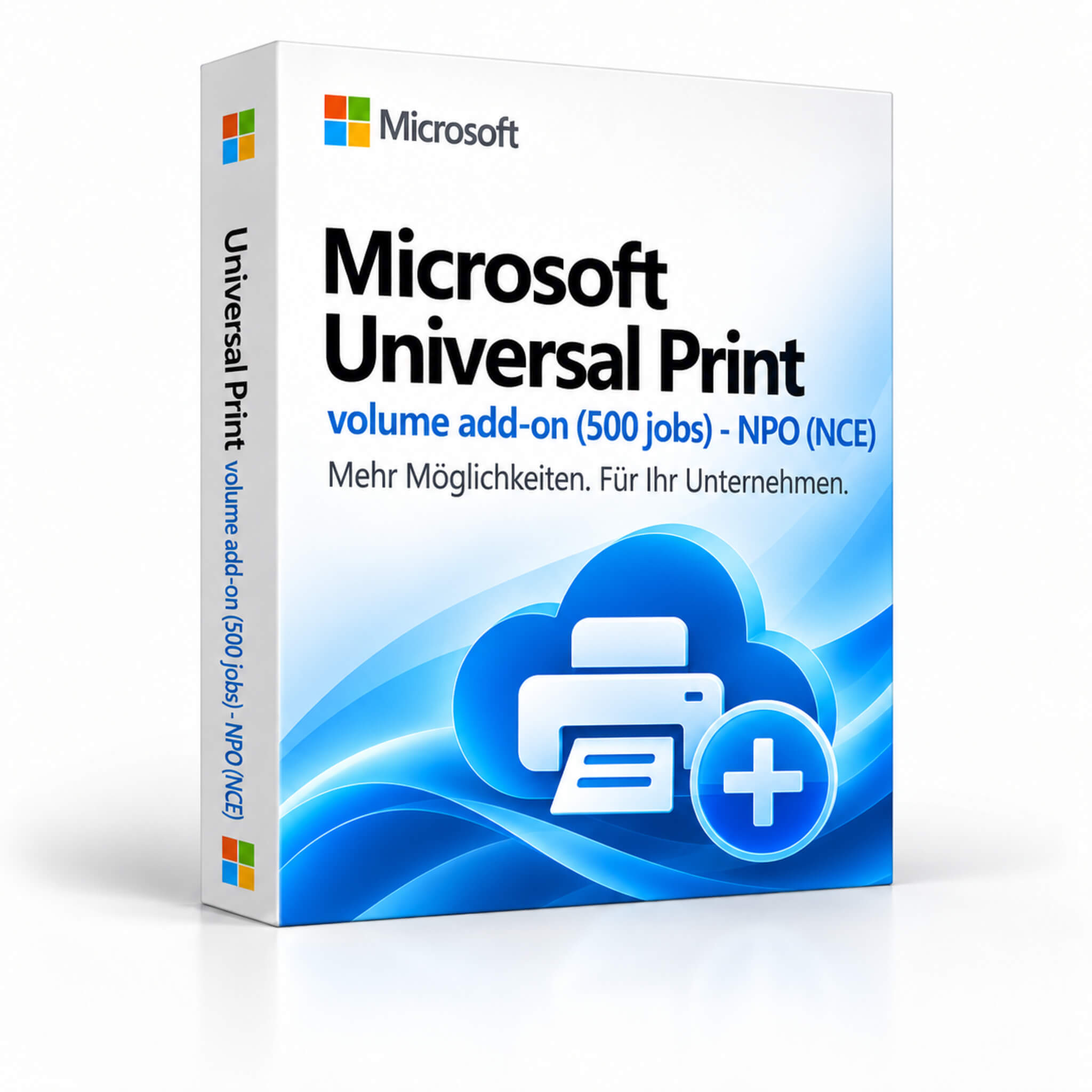 Microsoft Universal Print volume add-on (500 jobs) - NPO (NCE)