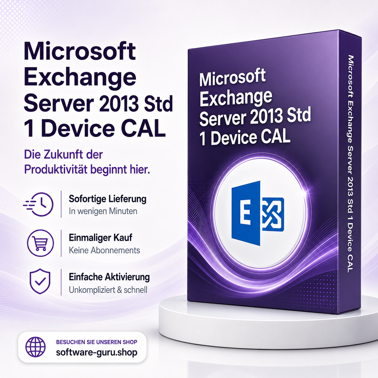 Microsoft Exchange Server 2013 Std 1 Device CAL