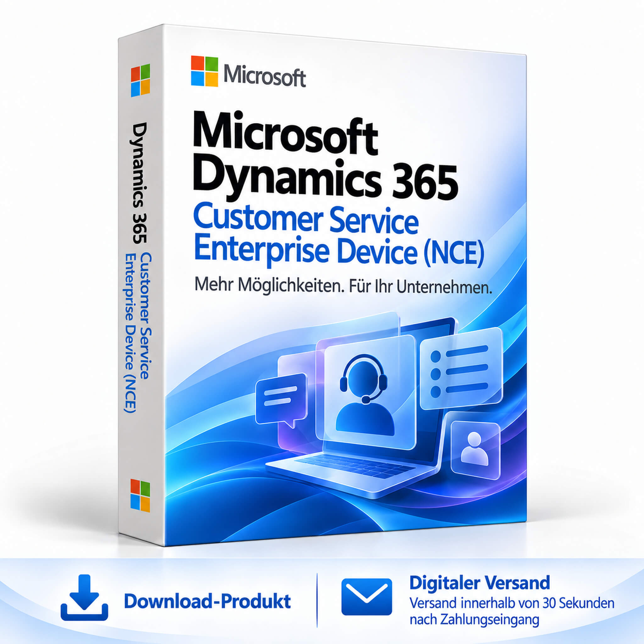 Microsoft Dynamics 365 Customer Service Enterprise Device (NCE)