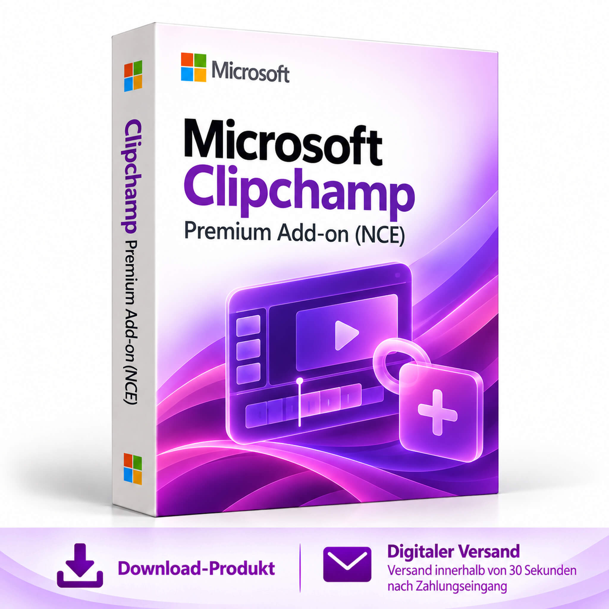Microsoft Clipchamp Premium Add-on (NCE)