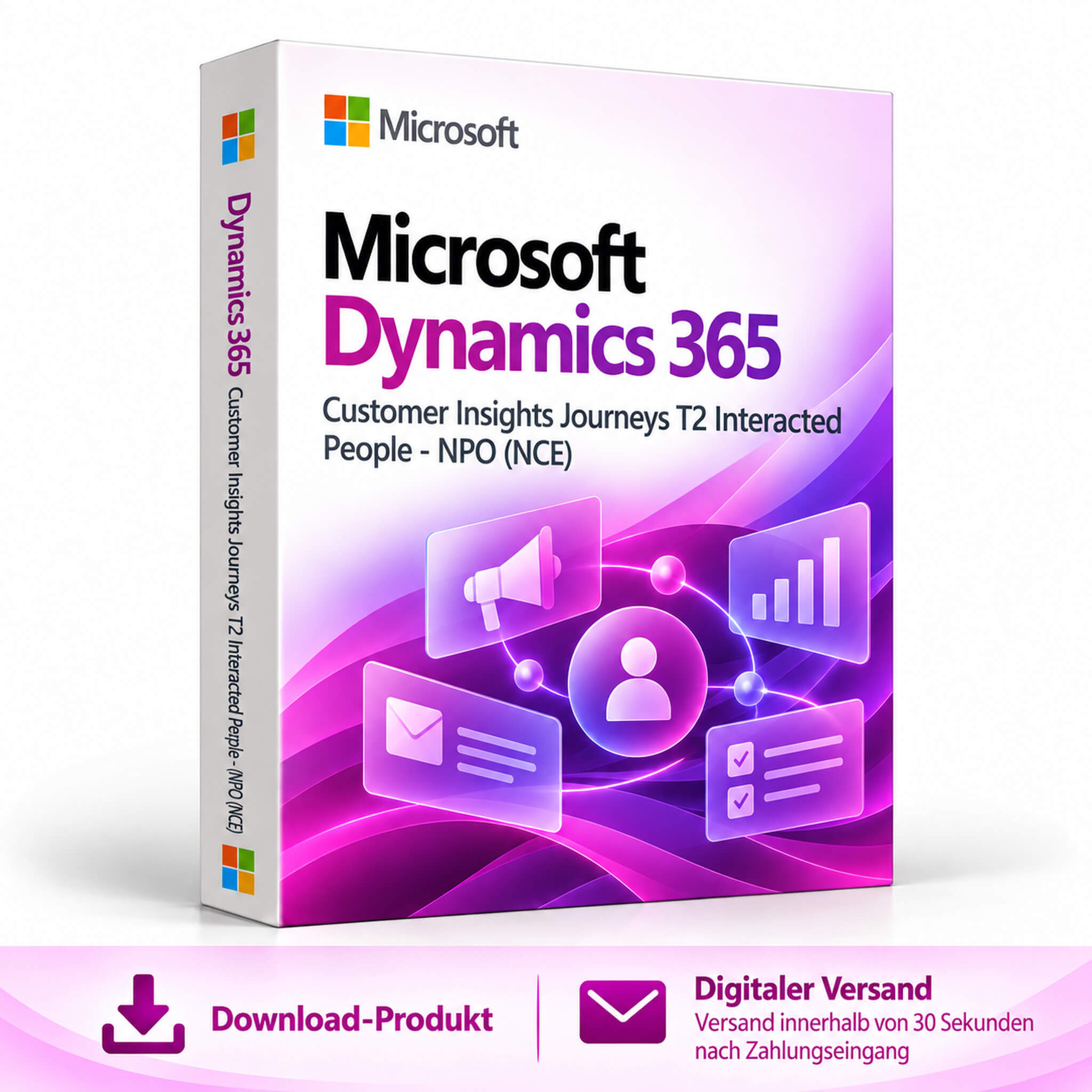 Microsoft Dynamics 365 Customer Insights Journeys T2 Interacted People - NPO (NCE)