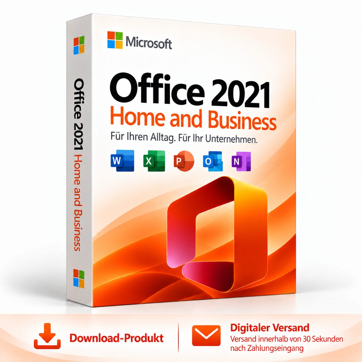Microsoft Office 2021 Home and Business   für Windows