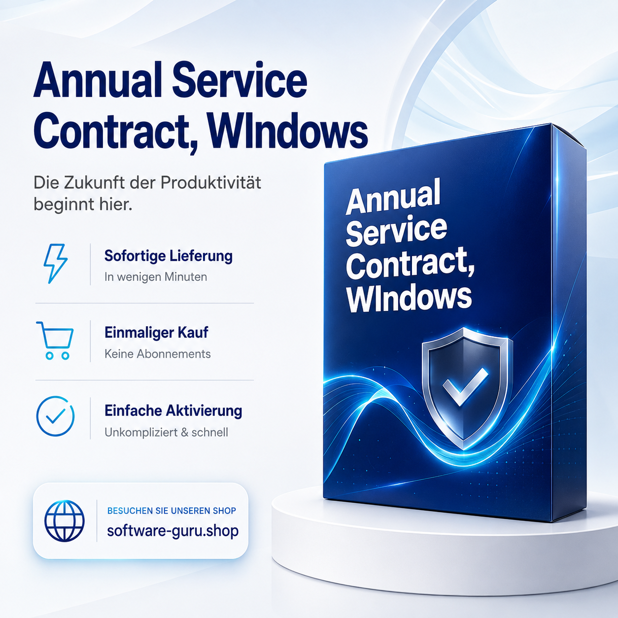 Annual Service Contract, WIndows