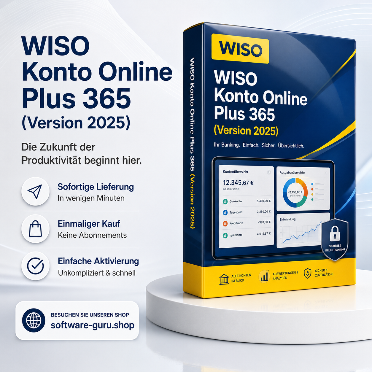 WISO Konto Online Plus 365 (Version 2025)