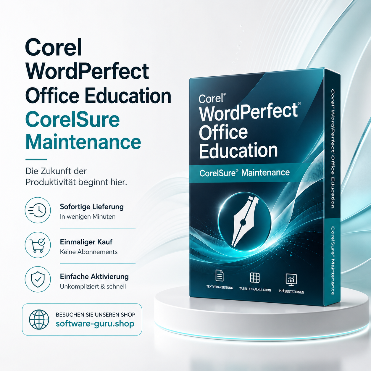 Corel WordPerfect Office Education CorelSure Maintenance