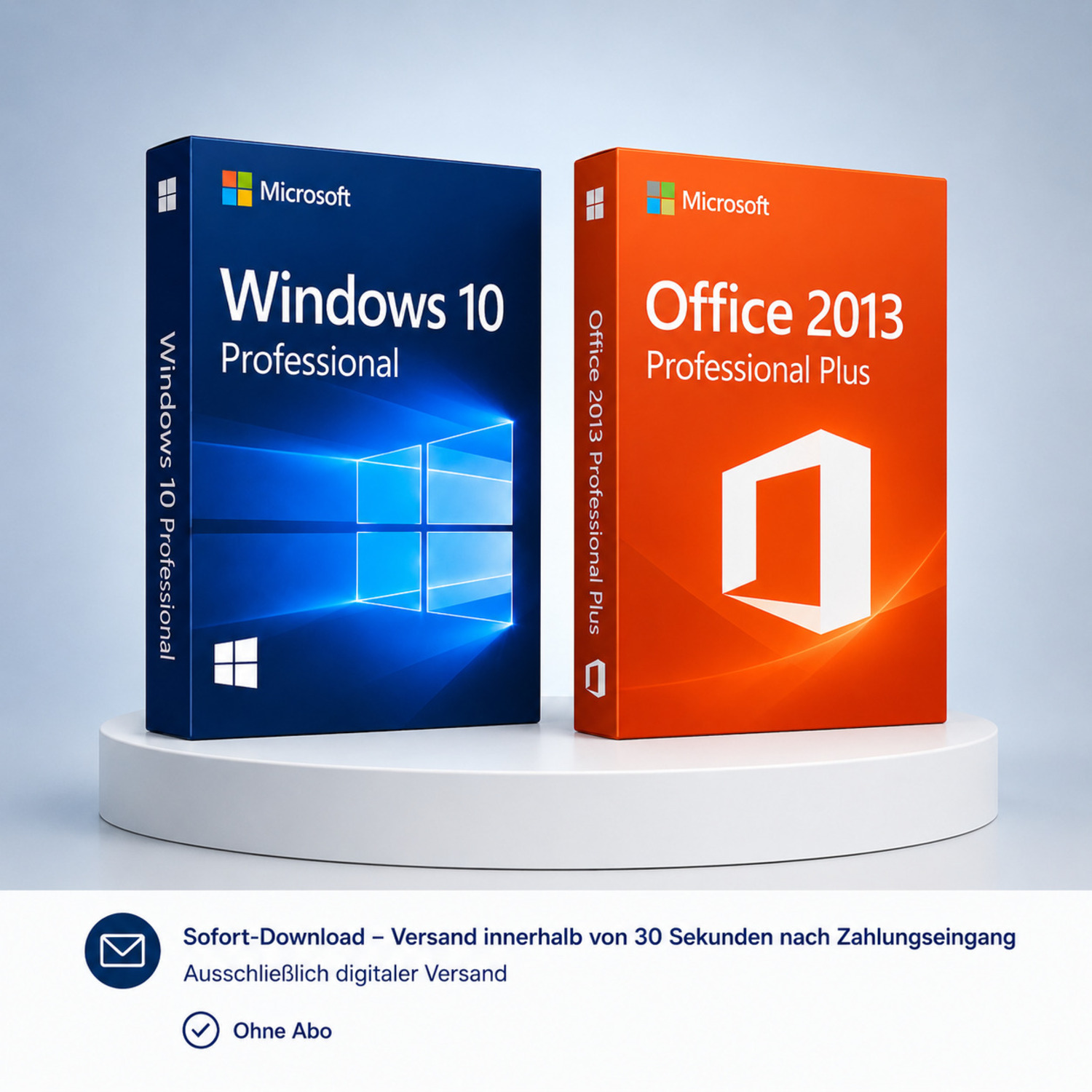 Windows 10 Professional + Office 2013 Professional Plus