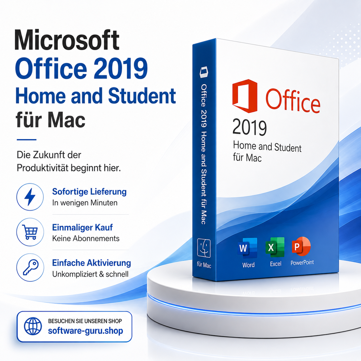 Microsoft Office 2019 Home and Student für Mac