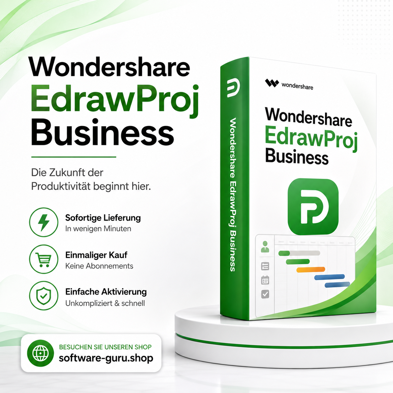 Wondershare EdrawProj Business