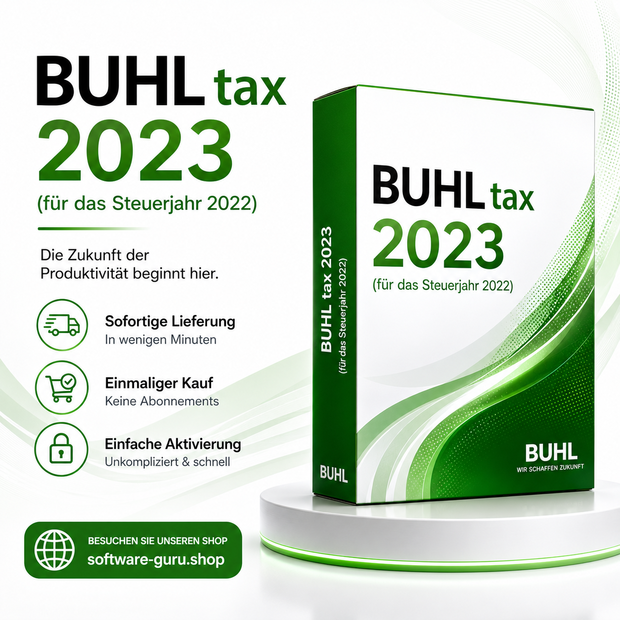 BUHL tax 2023 (für das Steuerjahr 2022)