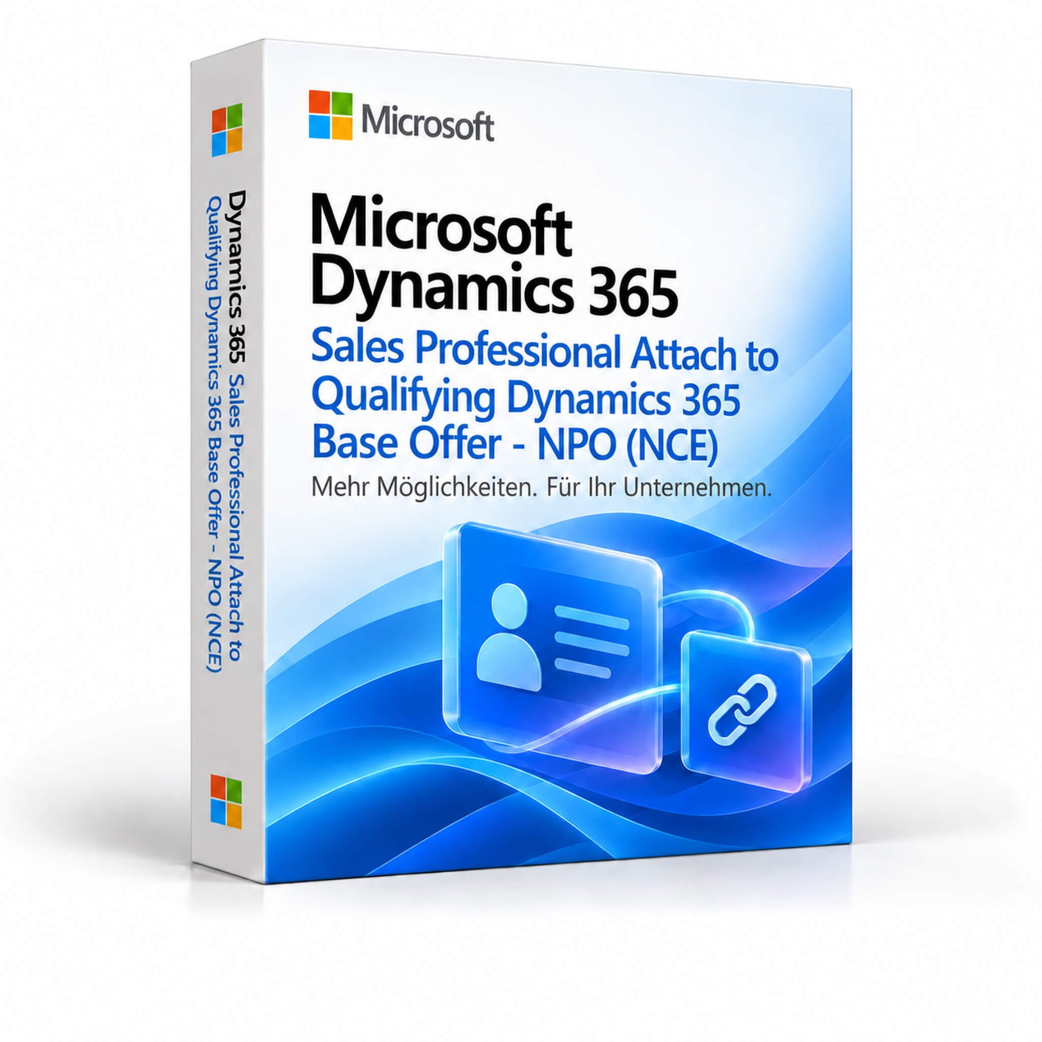 Microsoft Dynamics 365 Sales Professional Attach to Qualifying Dynamics 365 Base Offer - NPO (NCE)