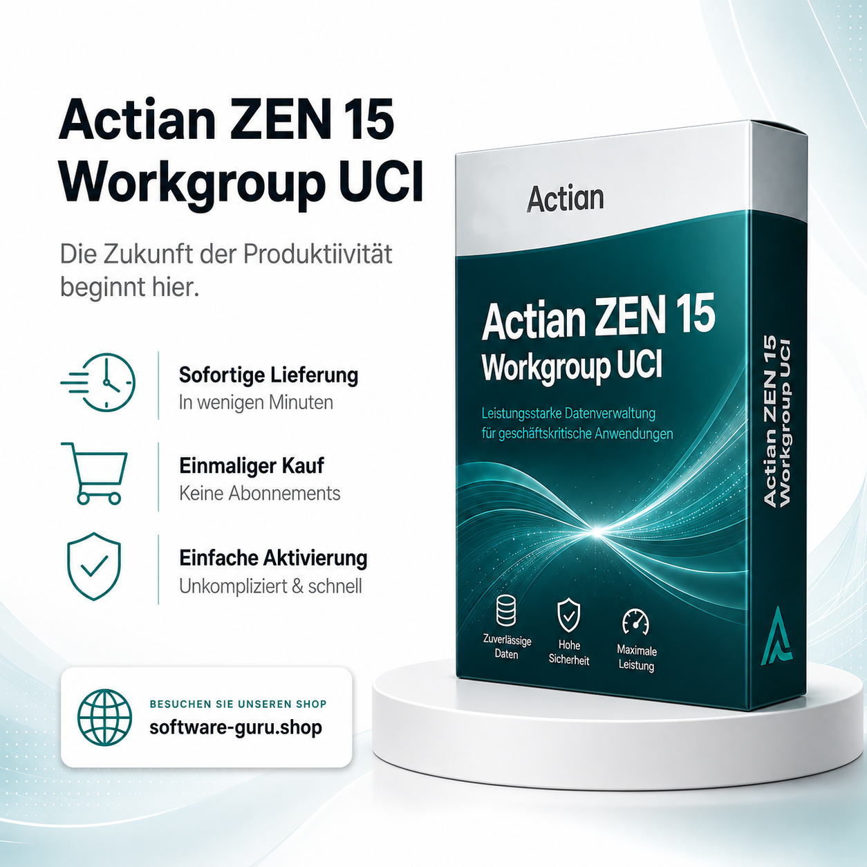 Actian ZEN 15 Workgroup UCI