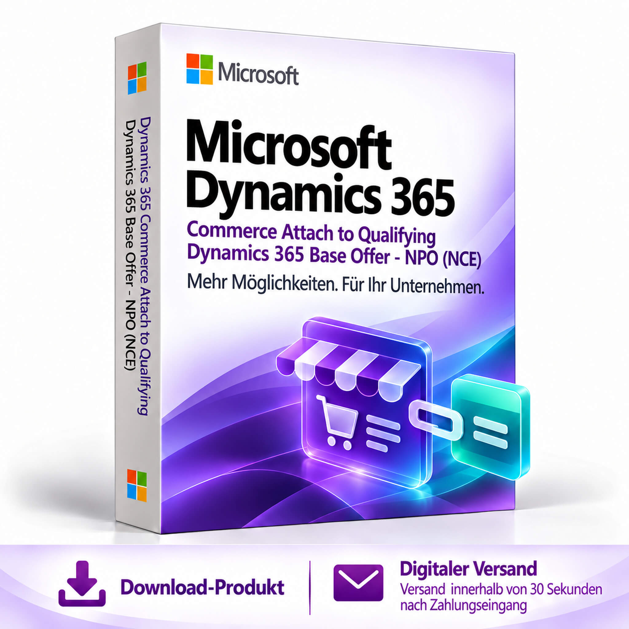 Microsoft Dynamics 365 Commerce Attach to Qualifying Dynamics 365 Base Offer - NPO (NCE)