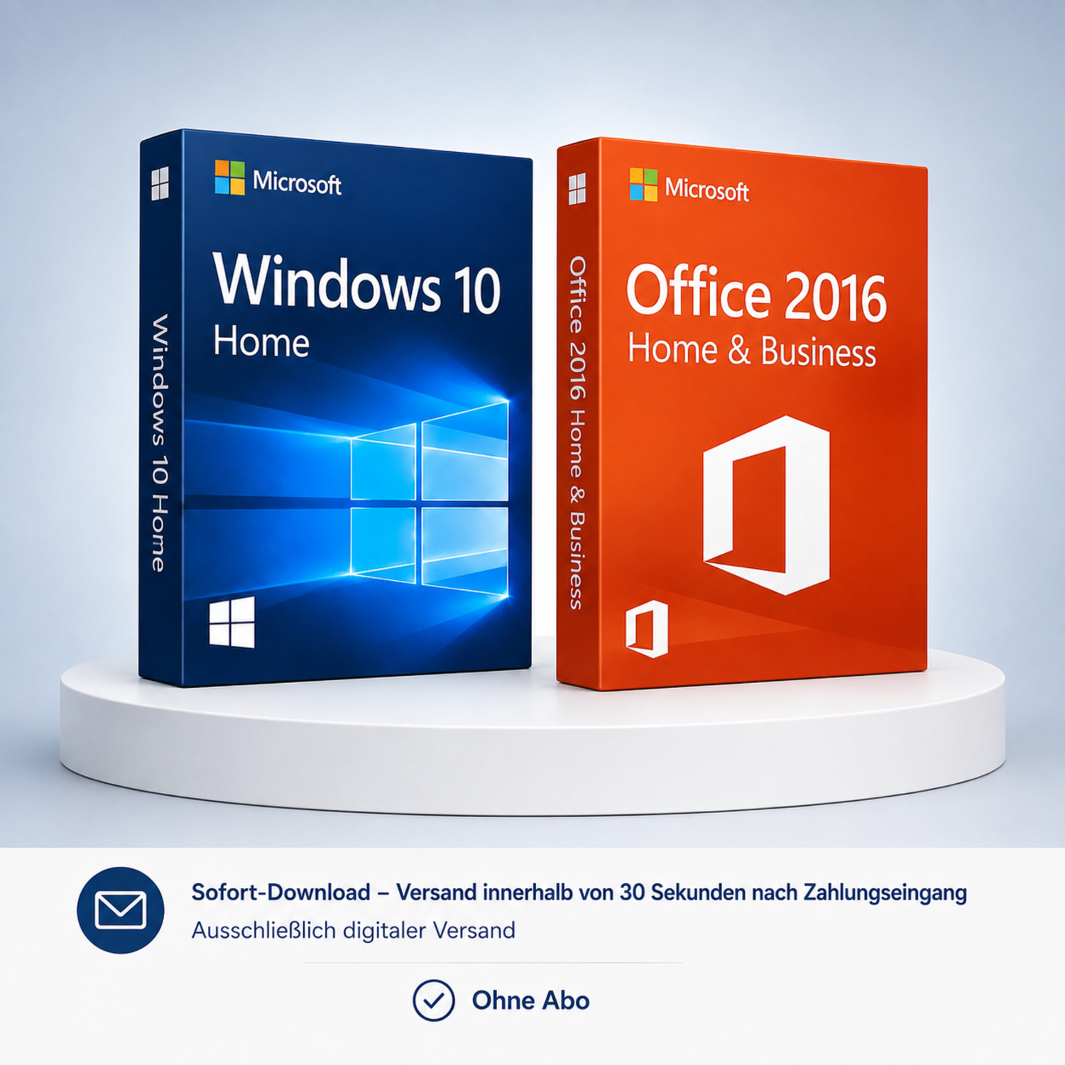 Windows 10 Home + Office 2016 Home & Business