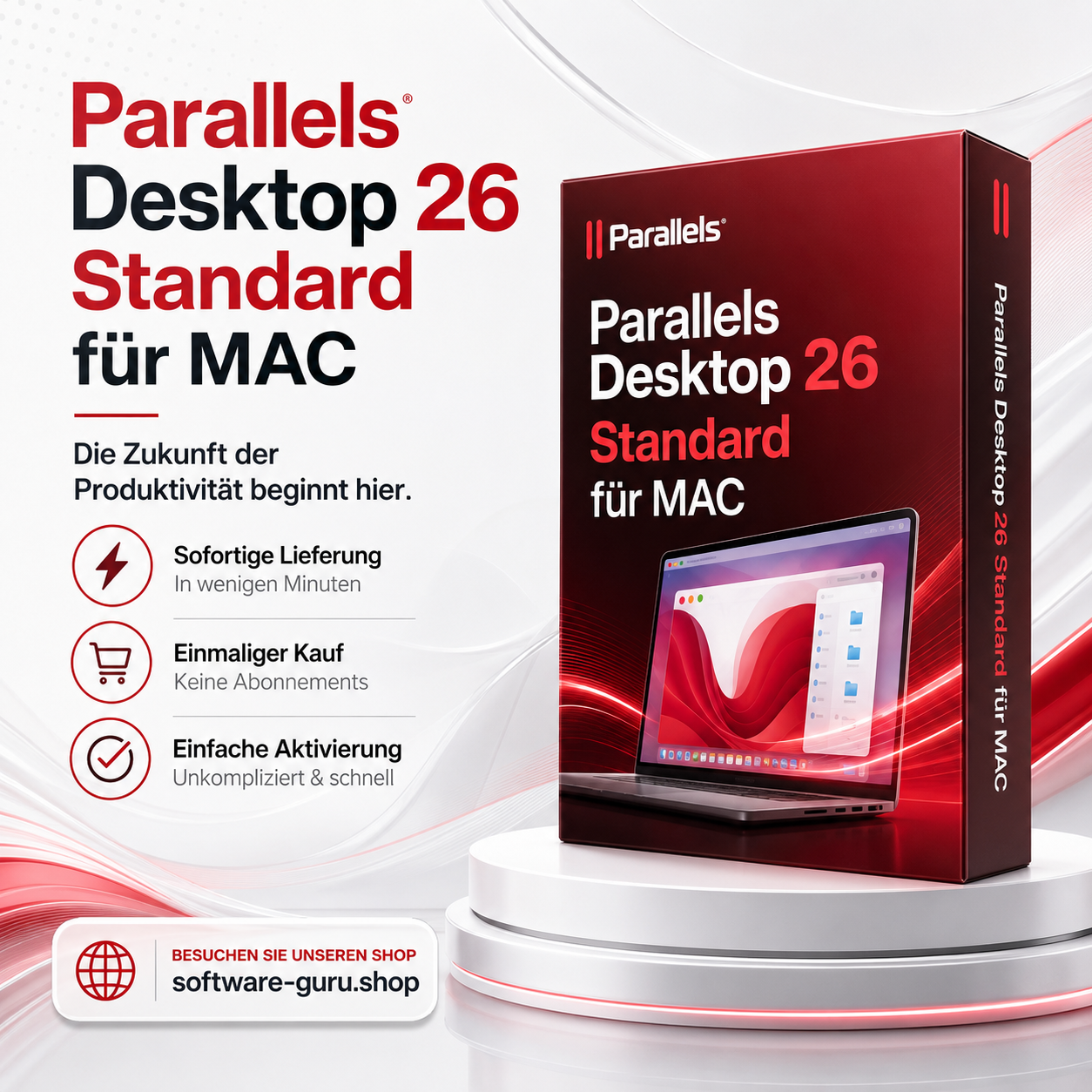 Parallels Desktop 26 Standard für MAC