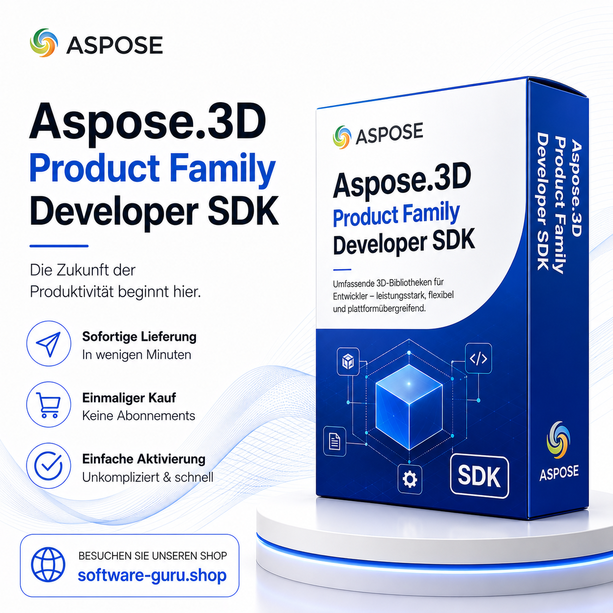 Aspose.3D Product Family Developer SDK