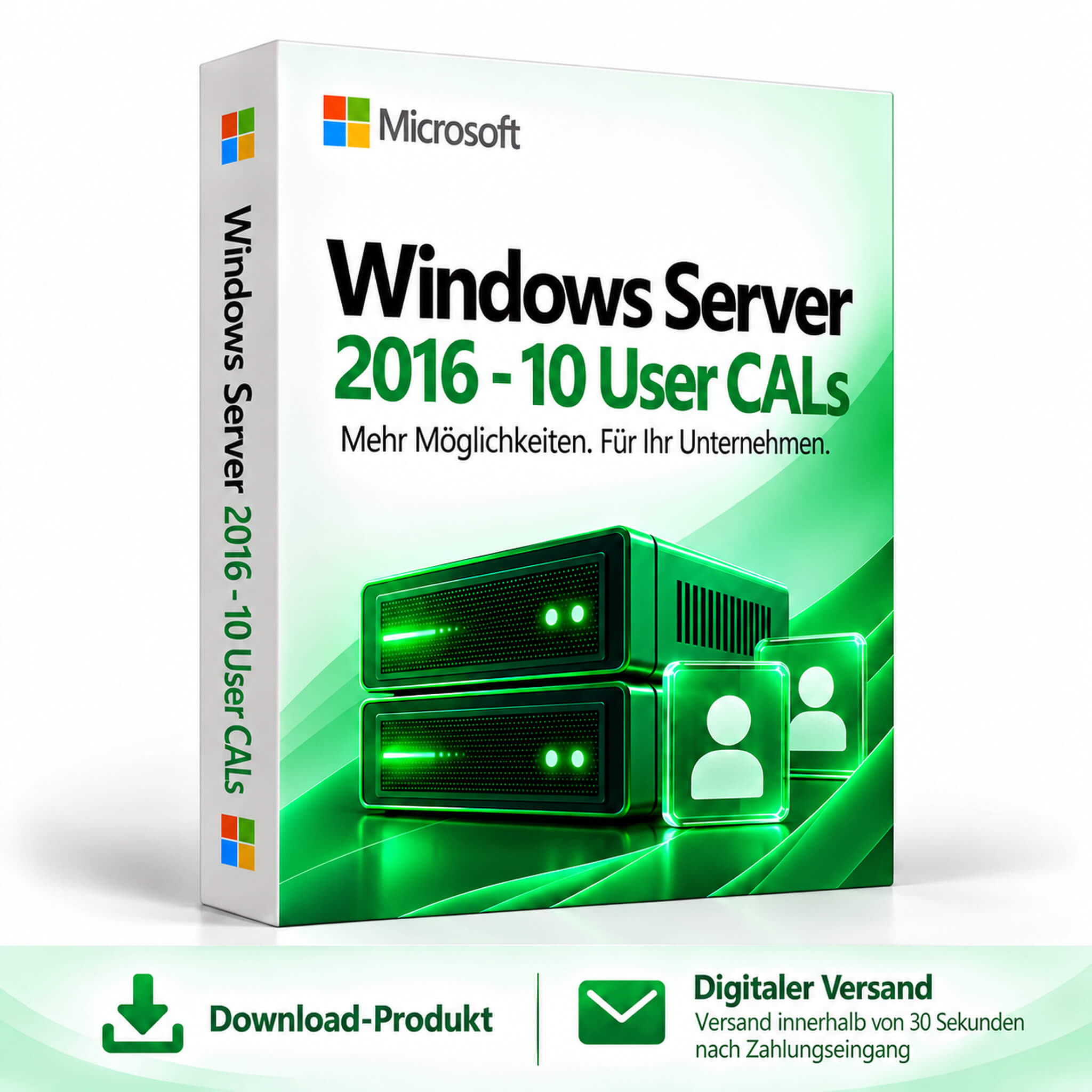 Windows Server 2016 - 10 User CALs