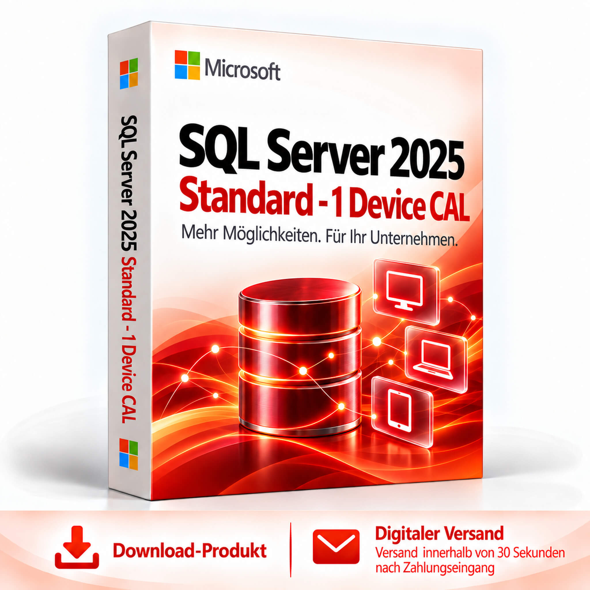 Microsoft SQL Server 2025 Standard - 1 Device CAL