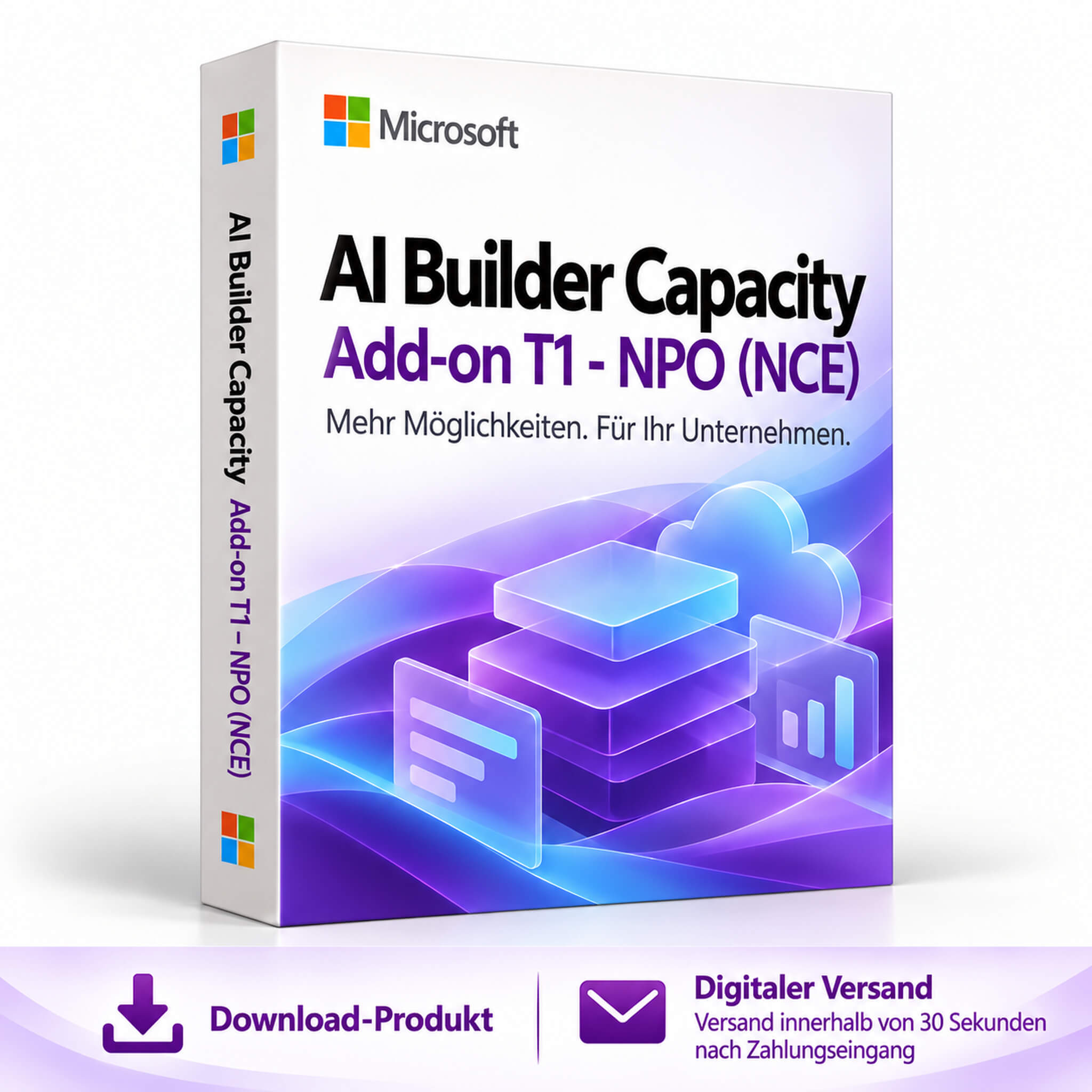 Microsoft AI Builder Capacity Add-on T1 - NPO (NCE)