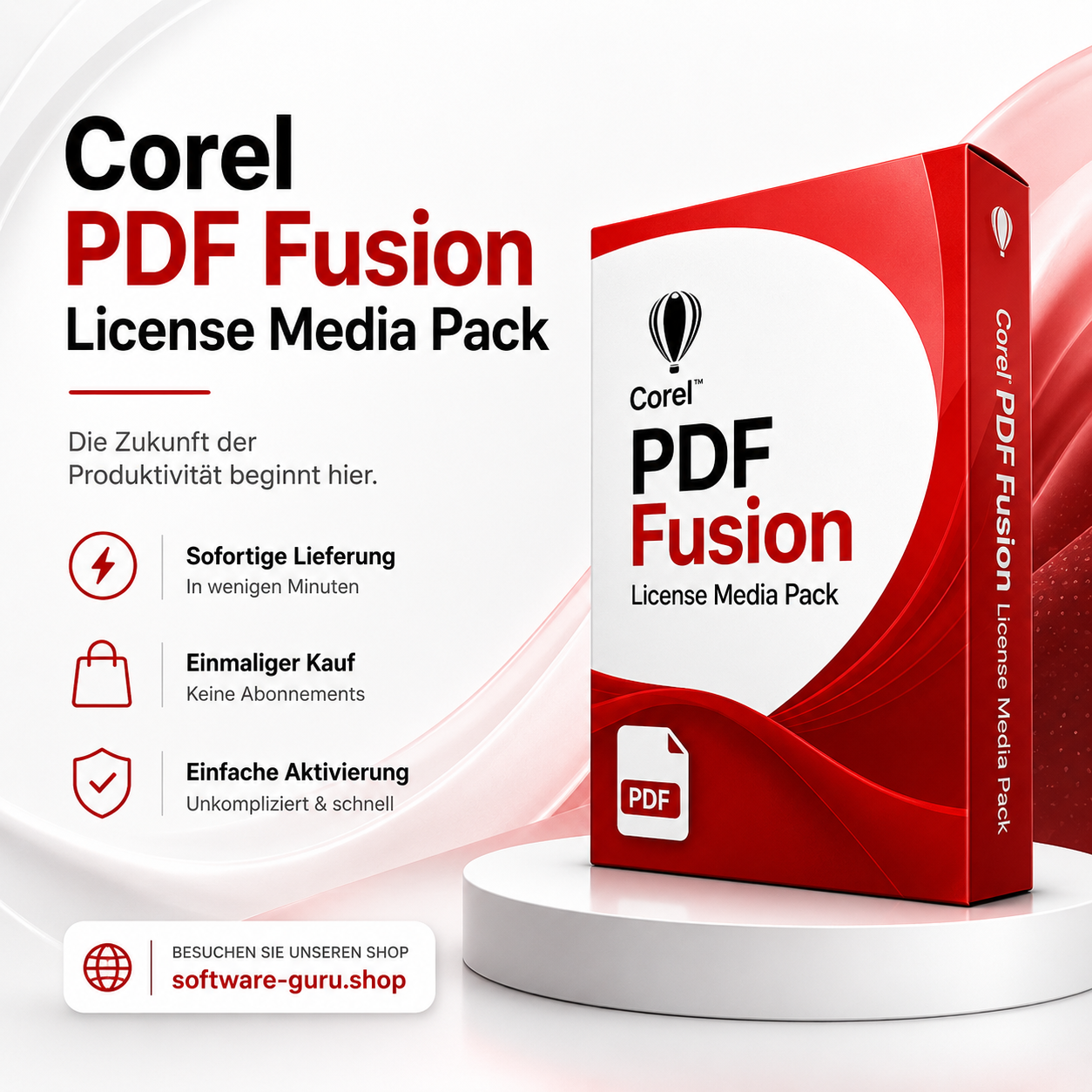 Corel PDF Fusion License Media Pack