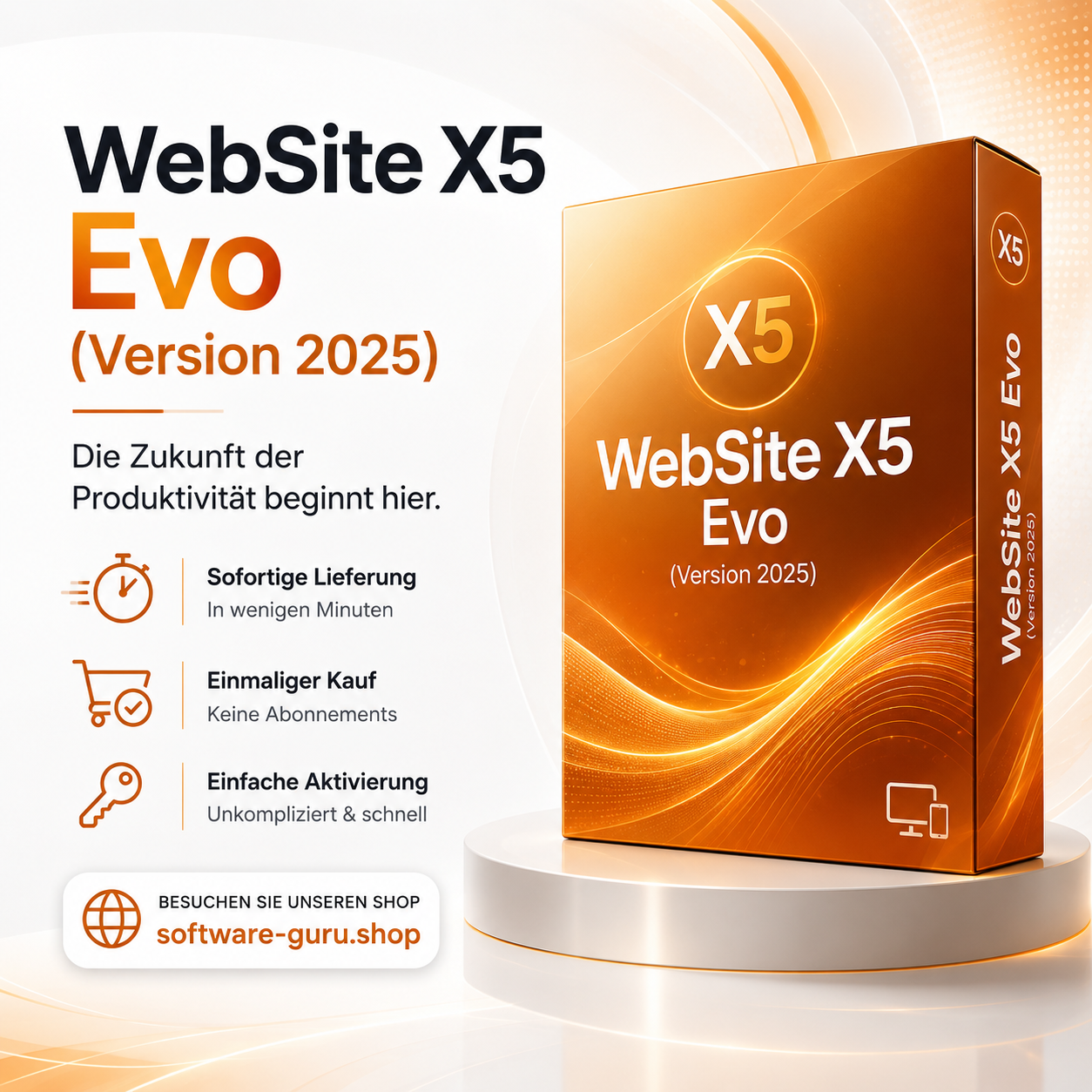 WebSite X5 Evo (Version 2025)
