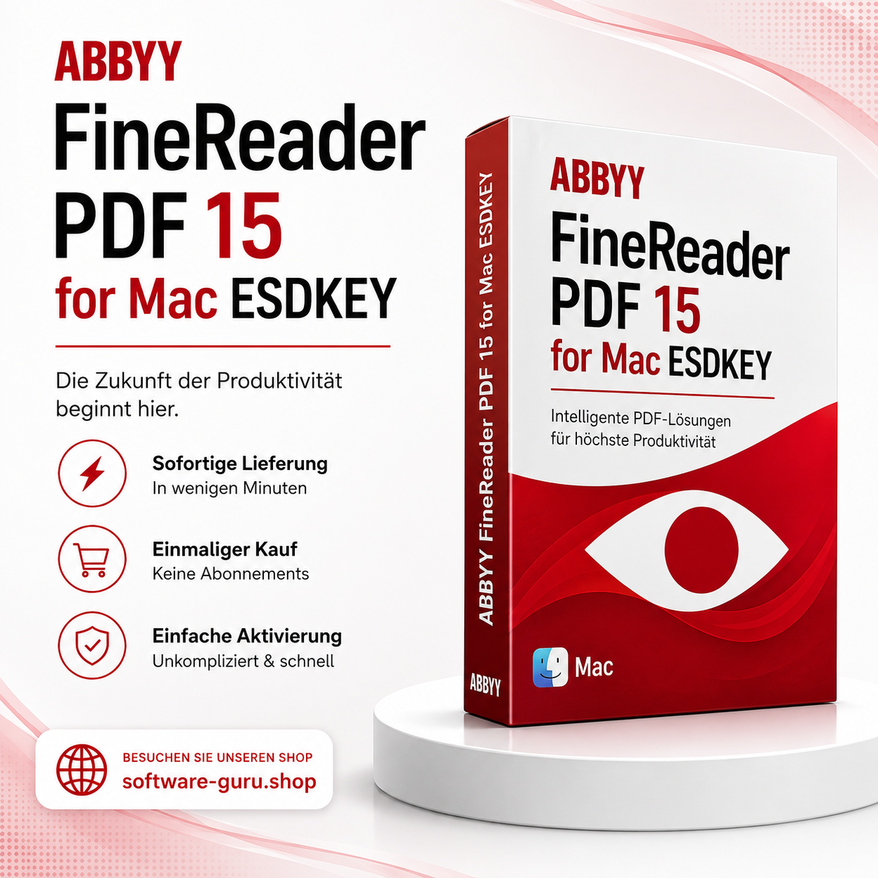 ABBYY FineReader PDF 15 for Mac ESDKEY